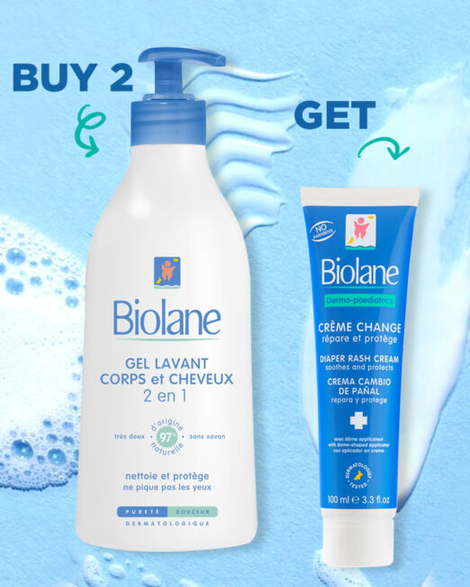 Biolane 2-in-1 Body and Hair Gel – 350 ml – 97% Natural Origin – Soft –  Sensitive Skin – Fine Hair – Baby – Made in France : : Baby  Products