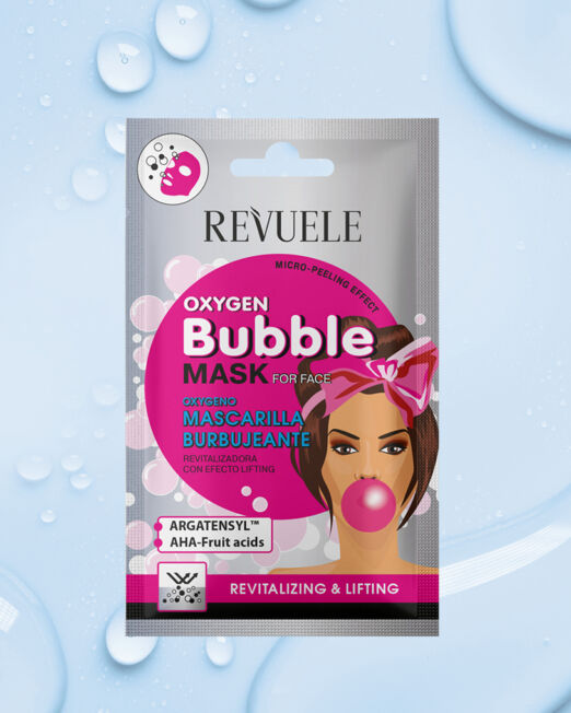 revuele bubble mask pink