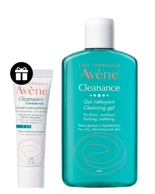 CLEANANCE GEL + TRAVEL SIZE CLEANANCE COMEDOMED